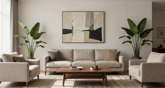 achieve furniture arrangement harmony