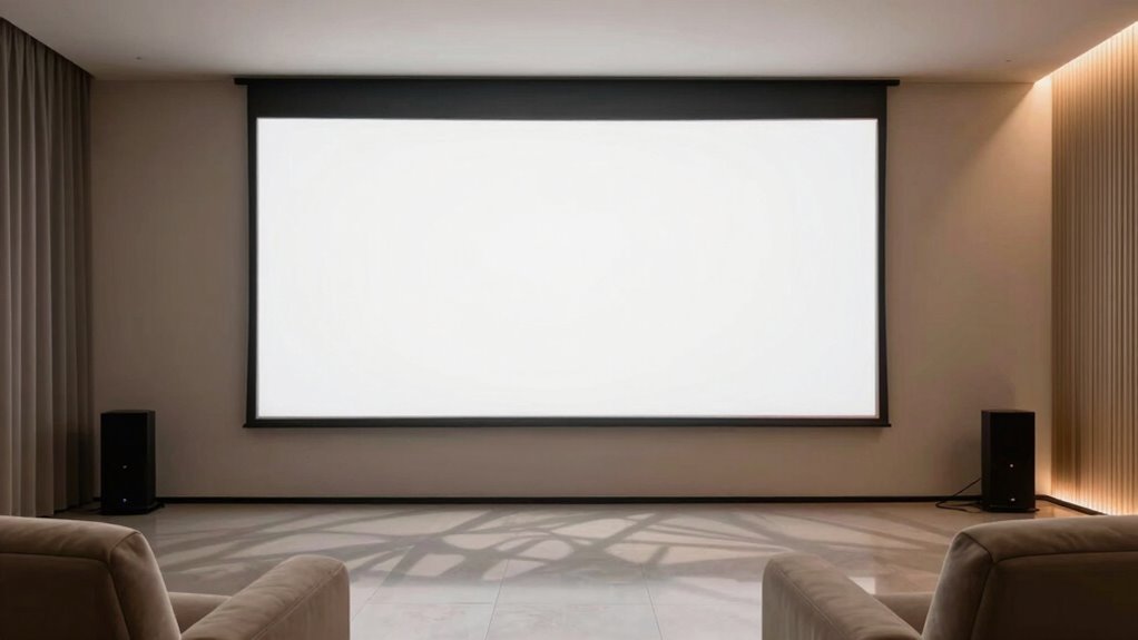 acoustically transparent screen benefits