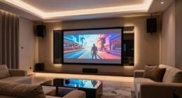 acoustically transparent screen solution