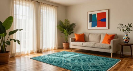add colorful accent decor