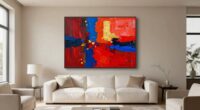 art creates focal point