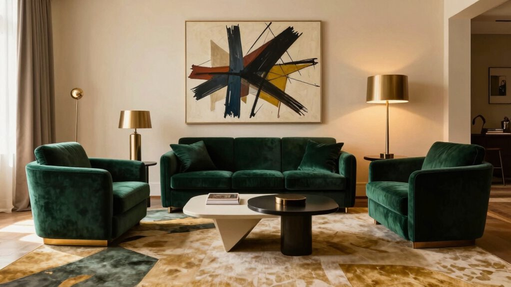 balance through contrasting elements