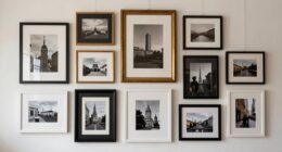 balanced curated wall display