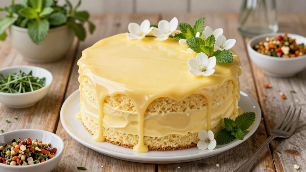 balancing cheerful butter yellow