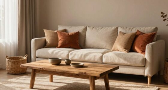 balancing warmth with light