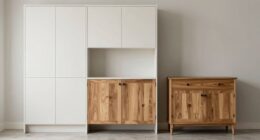 built in vs freestanding storage