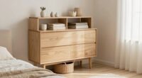 calm bedroom storage solutions