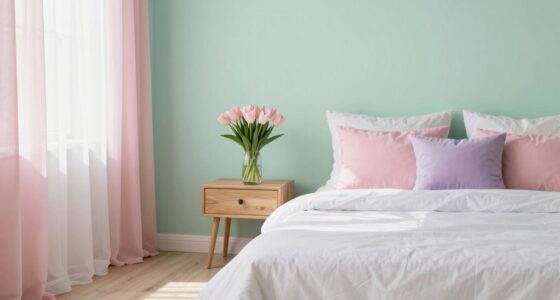 calm spring bedroom colors