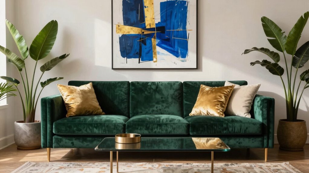 centerpiece focused living room design