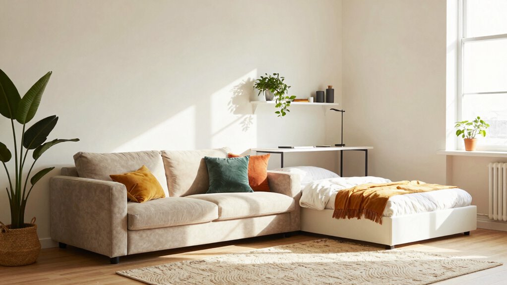 cohesive multifunctional room design