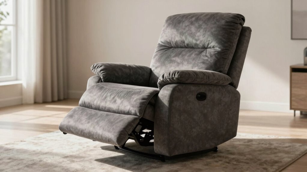 comfortable ergonomic recliner support