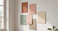 complementary warm tones