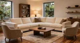 conversation focused furniture arrangement