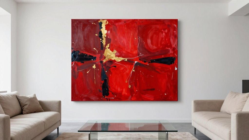 create bold focal point art