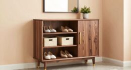 efficient storage for entryways