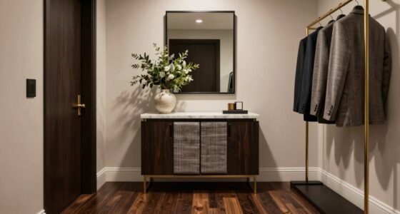 elegant inviting upscale entrance