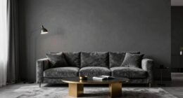 elegant monochrome interior design