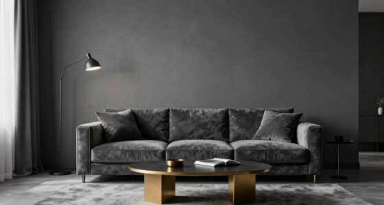 elegant monochrome interior design