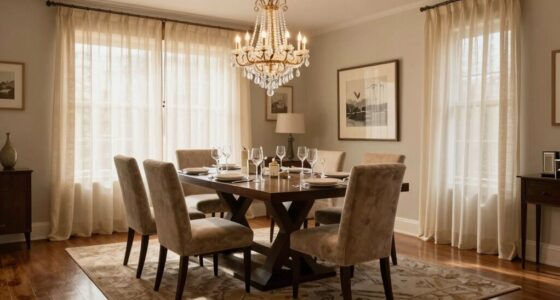 elevate basic dining space