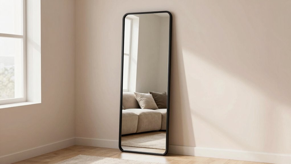 enhance space with mirrors