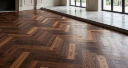 flooring patterns affect room size