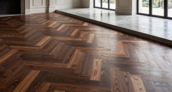 flooring patterns affect room size