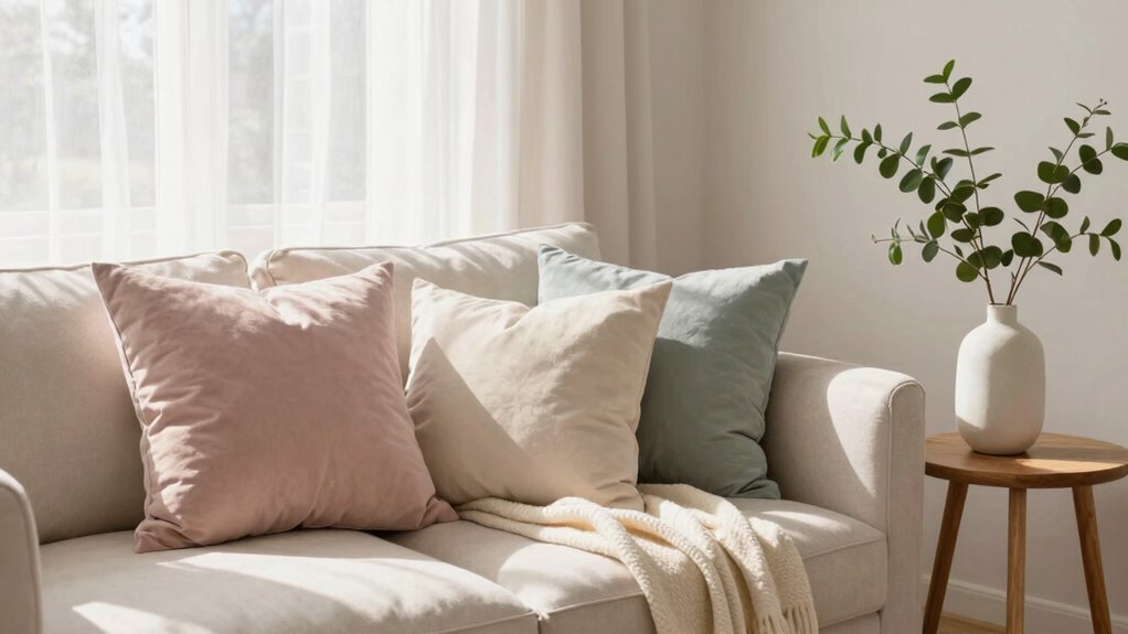 fresh natural pastel inspired decor