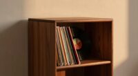 functional vinyl record storage