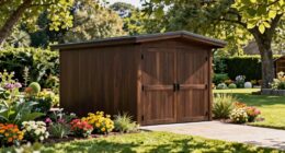 horizontal sheds optimize yard space