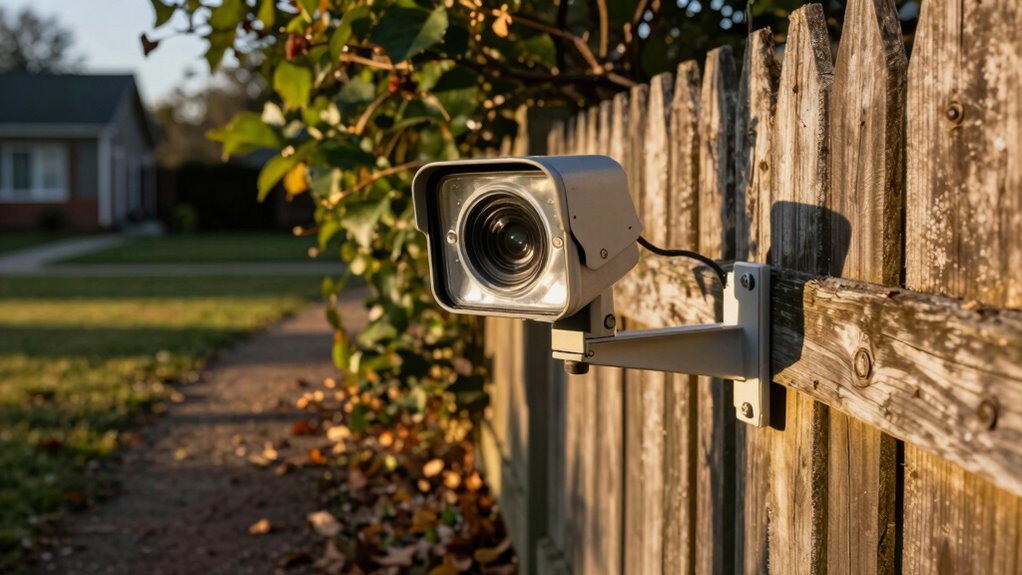 improved floodlight camera installation