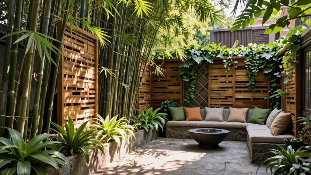 layered outdoor privacy strategies