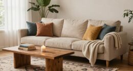 layering furniture for coziness