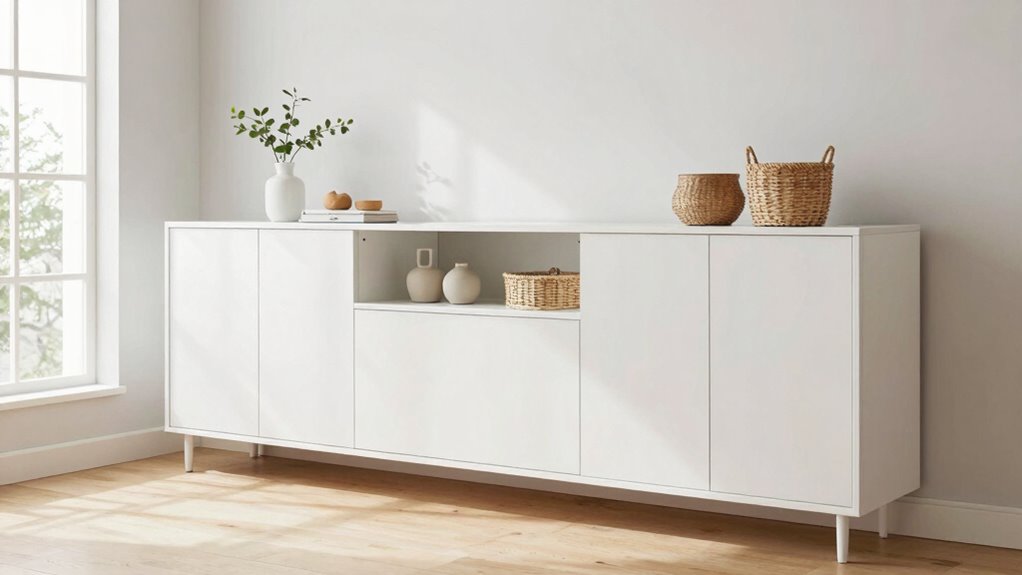 light colored layered lighting