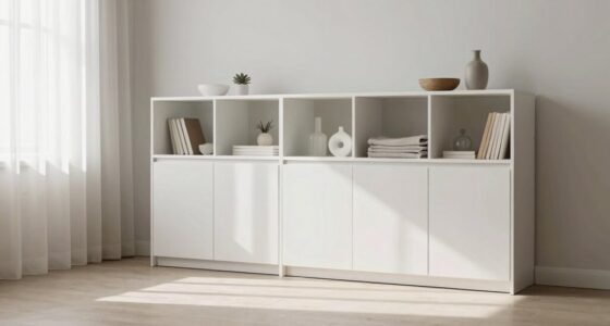 lighten room with cabinets