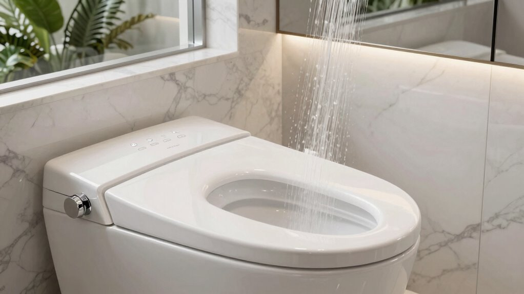 luxury bidet seat features