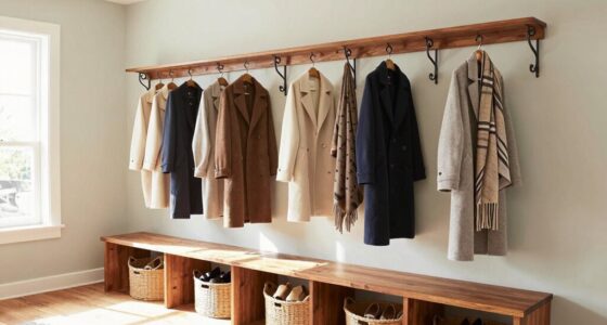 mudroom organization prevents clutter