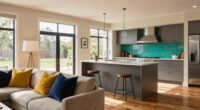 open plan color schemes