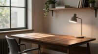 optimal desk lighting placement