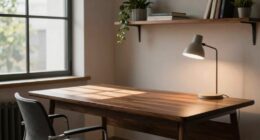 optimal desk lighting placement