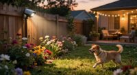 optimal floodlight camera location