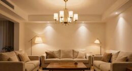 optimal living room lighting