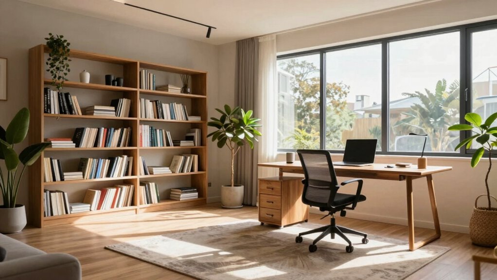 optimize open living workspace
