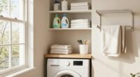 optimize small laundry spaces