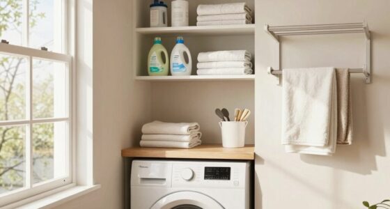 optimize small laundry spaces