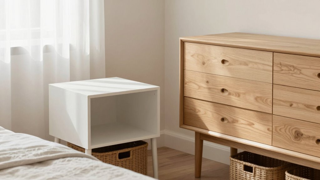 optimized organized bedroom space