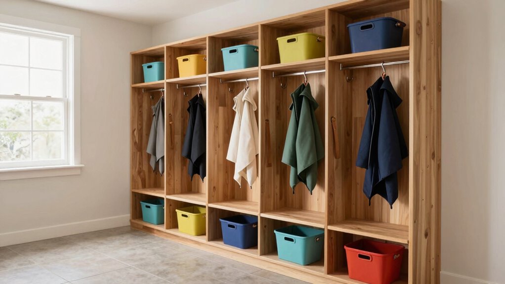 organized eco friendly entryway design