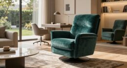 oversized chairs enhance comfort