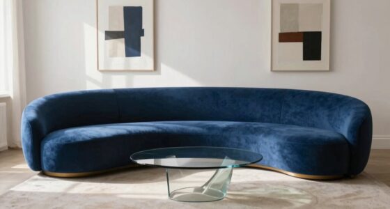 popular curved furniture trends