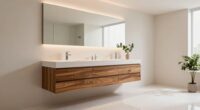 properly installed floating vanities