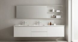 seamless bathroom storage design